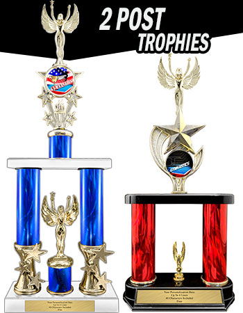 Men's OR Women's Gymnastics 7" Acrylic Award Trophy FREE custom engraving 